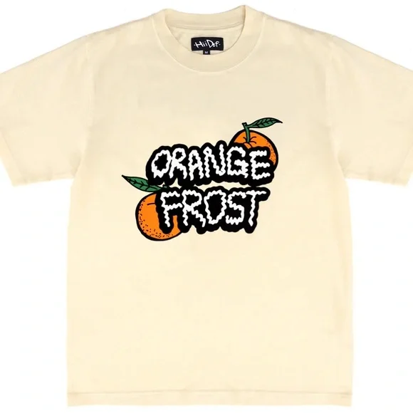 HiiDef Tan Orange Frost Logo
T-Shirt - LARGE - Picture 1 of 7
